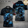 Maxcorners Bowling & Pins Thunder Reaper On The Lane Customized Name, Team Name 3D Shirt (6 Colors)