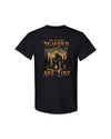 Maxcorners Not All Who Wander Are Lost Bigfoot Compass Cotton Shirt LM2101