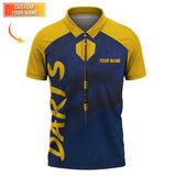 Maxcorners Personalized Dart Shirt, Darts Jersey With Custom Name, Gift For Dart Players LM0509
