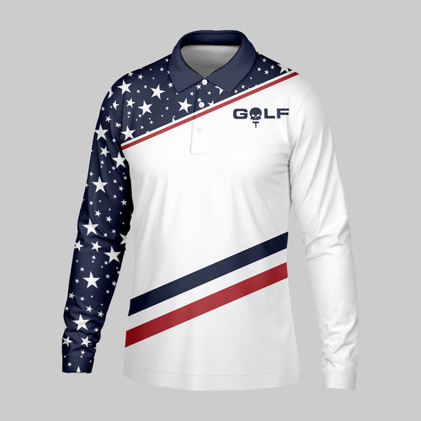 Maxcorners I Put It in Every Hole Mens Golf Polo Shirt, Mens Golf Gift, Funny Golf Shirt