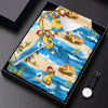 Maxcorners Funny Duck Hawaiian Golf Shirt, Summer Ocean Women's Golf Tops, Ladies Golf Shirts LM1507