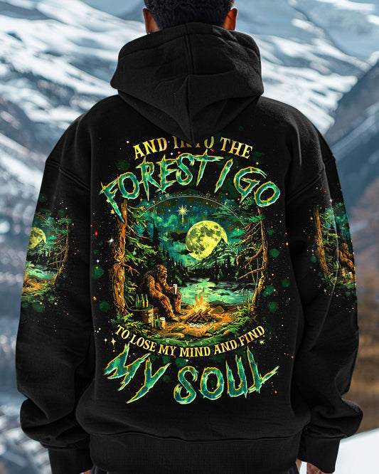 Maxcorners And Into The Forest I Go Bigfoot All Over Print LM1601
