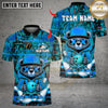 Maxcorners Cool HipHop Bear With Bowling Multicolor Customized Name, Team Name 3D Shirt