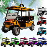 Maxcorners Personalized Golf Cart Ornaments, Golf Keychain, Funny Golf Accessories, Gift For Golf Lovers