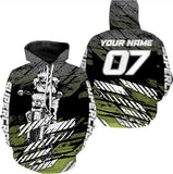 Maxcorners Motocross Supercross Customize Name And Number 3D Shirts