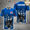 Maxcorners Bowling Cowboy Ball with Guns Multicolor Personalized 3D Shirt