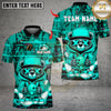 Maxcorners Cool HipHop Bear With Bowling Multicolor Customized Name, Team Name 3D Shirt