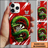 Maxcorners Snake Attack Dartboard Wild Animal Personalized Name 3D Phone Case