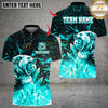Maxcorners Ice Bear Bowling Design Multicolor Customized Name, Team Name 3D Shirts