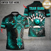Maxcorners Holy Cross Bowling Design Multicolor Customized Name, Team Name 3D Shirts