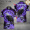 Maxcorners Fire Eagle Dart Design Multicolor Customized Name, Team Name 3D Shirts