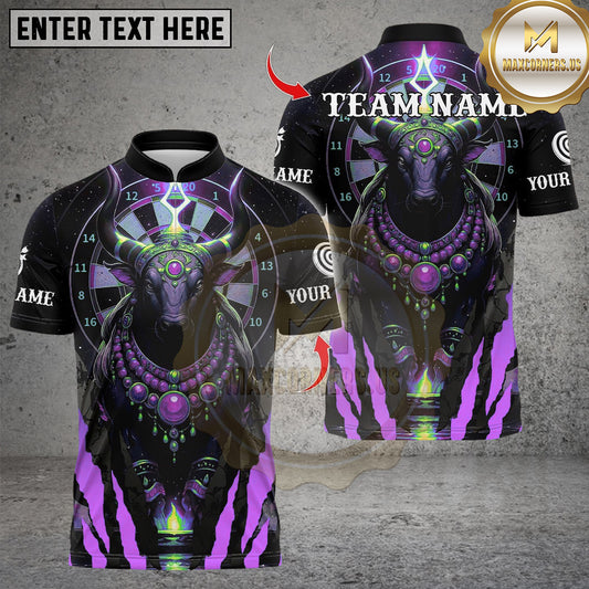 Maxcorners Darts Nandi Cosmic Protector Multicolor Customized Name, Team Name 3D Shirts