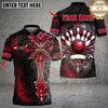 Maxcorners Holy Cross Bowling Design Multicolor Customized Name, Team Name 3D Shirts