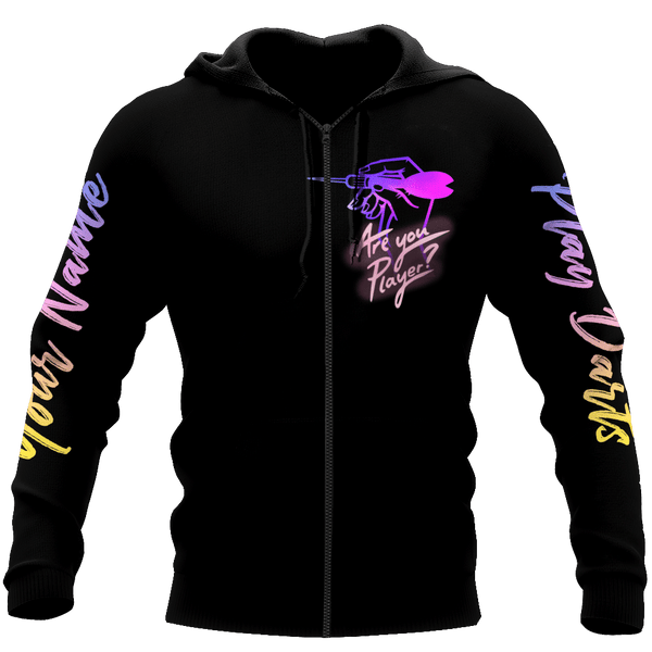 Maxcorners Darts Are You Player Customized Name 3D Hoodie