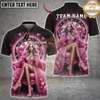 Maxcorners Darts Queen Crown Dartboard Multicolor Customized Name, Team Name 3D Shirts