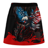 Maxcorners Customized Bowling Trouser Skirts With Shorts Underneath, Bowling Ball & Pins Almighty American Eagle Skorts With Pockets