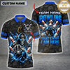 Maxcorners Bowling Ball & Fiery Pin Strike Graphic Multicolor Customized Name, Team Name 3D Shirts