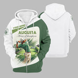 Maxcorners Custom Augusta Golfer Home Of Champions Men's Golf Polo Shirt, Mens Golf Gift, Mens Golf Shirt