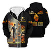 Maxcorners I Was One Under Today Custom Men's Golf Polo Shirt, Funny Skull Golf Shirt, Dad Golf Gift