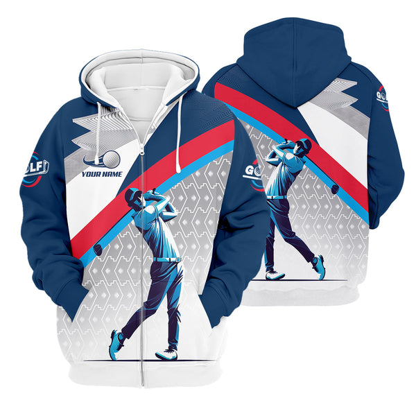 Maxcorners Swing Master Men's Golf Polo Shirt, Golfers Gift, Mens Golf Gift