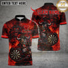 Maxcorners Darts Angry Muscle Bull Dartboard Design Multicolor Customized Name, Team Name 3D Shirts