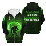 Maxcorners Not All Who Wander Are Lost Bigfoot Custom Golf Shirt, Personalized Golf Shirt, Funny Golf Polo Shirt