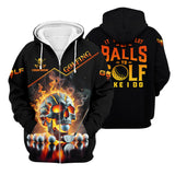 Maxcorners It Takes A Lot Of Balls To Golf Like I Do Custom Men's Golf Polo Shirt, Skull Golf Shirt, Funny Golf Shirt