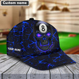 Maxcorners Personalized Billiards Skull Cap (8 colors)