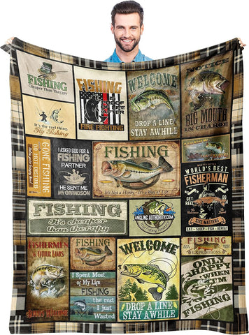 Maxcorners Fishing It's Not A Hobby It's a Way Of life Blanket