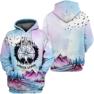 Maxcorners 3D All Over Printed Shirt Camping Sunrise Bear Hoodie, Zip Hoodie,...
