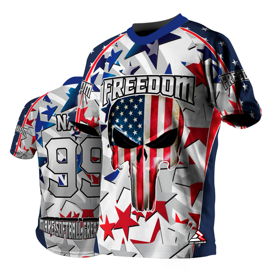Maxcorners Freedom - Custom Cornhole Jersey