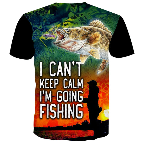 MAXCORNERS I CAN'T KEEP CALM, I'M GOING FISHING SHIRT