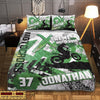 Maxcorners Motocross 29 Multicolor Option Personalized Bedding Set