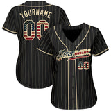 Maxcorners Custom 3D Pattern Design Ukrainian Flag Premium Baseball Jersey LM0210