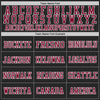Maxcorners Custom Black Maroon-White Mesh Authentic Throwback Football Jersey LM2605