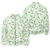 Maxcorners Dark Stout Beer St Patrick's Day Shamrocks White Golf Shirt, Polo Shirts For Men, Golf Shirts For Men