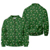 Maxcorners St Patrick's Day Leprechaun Character Golf And Beer Green Golf Shirt, Fun Golf Shirts For Men, Polo For Men