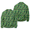 Maxcorners Shamrock St Patrick's Day Dark Green Golf Shirt, Polo Shirts For Men, Golf Shirts For Men, Golfing Apparel