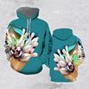 Maxcorners Cyan Bowling And Pins 3D Shirt