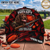 Maxcorners I Don’t Need Therapy Labrador Skeet Shooter Trap Shooting Personalized Name 3D Cap