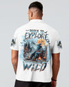 Maxcorners Born To Explore Destined To Be Wild Bigfoot Halloween All Over Print LM2101