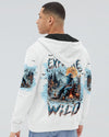 Maxcorners Born To Explore Destined To Be Wild Bigfoot Halloween All Over Print LM2101