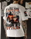 Maxcorners Born To Explore Destined To Be Wild Bigfoot All Over Print LM2101