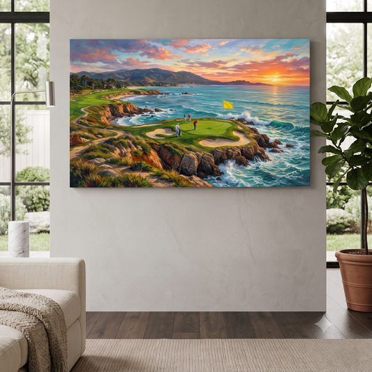 Maxcorners Golf Canvas Wall Art