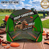 Maxcorners Green Pull Labrador Shooter Trap Shooting Personalized Name 3D Cap