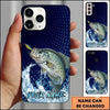 Maxcorners Dynamic Surface Feeding Design Custom Name Fishing Phone Case