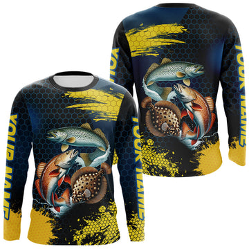 Maxcorners Blue and Yellow Camo Texas Slam LM0106