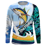 Maxcorners Tuna Fishing 3D Shirts Customize Name