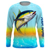 Maxcorners Tuna Fishing Customize Name 3D Shirts