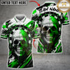 Maxcorners Darts Skull Dartboard Red Black Graffiti Design Multicolor Customized Name, Team Name 3D Shirts
